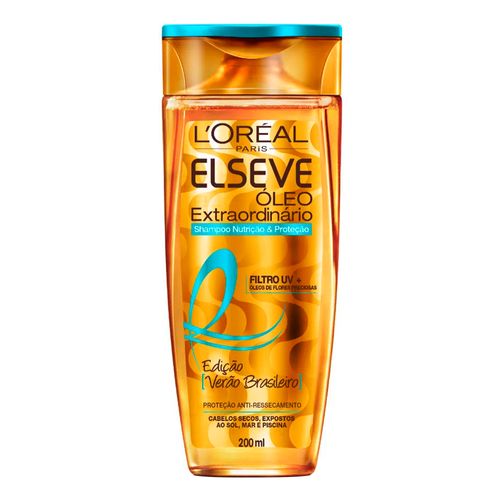 Shampoo Elséve Óleo Extraordinário Summer 200ml Shampoo Elséve Óleo Extraordinário Summer 200ml