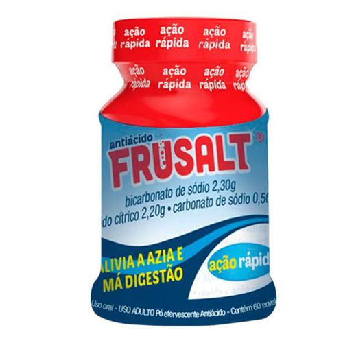 Antiácido Frusalt Cimed Pó Sabor Original Frasco 100g Antiácido Frusalt Cimed Pó Sabor Original Frasco 100g