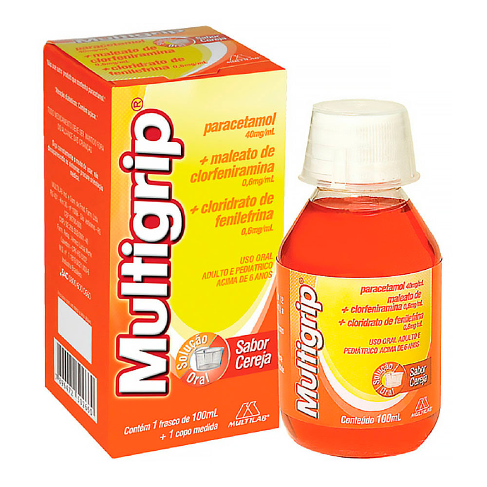 Multigrip Dor e Febre 200 Comprimidos
