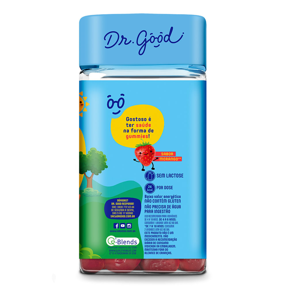 Suplemento Alimentar Dr. Good Multigood Kids 60 Gomas - Drogarias Pacheco