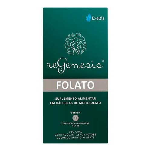 Regenesis Folato 90 Cápsulas Regenesis Folato 90 Cápsulas