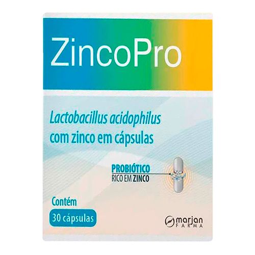 ZincoPro Marjan Farma 30 Cápsulas ZincoPro Marjan Farma 30 Cápsulas