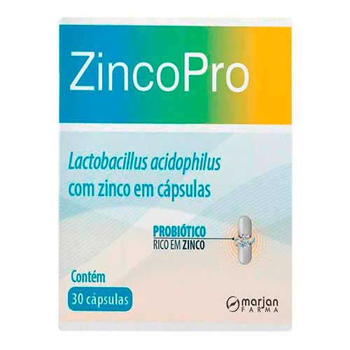 ZincoPro Marjan Farma 30 Cápsulas