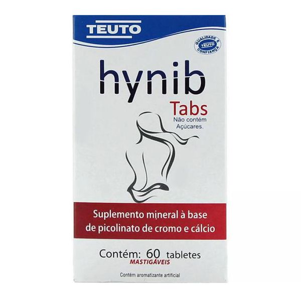 Suplemento Alimentar Hynib Tabs Teuto 60 tabletes mastigáveis