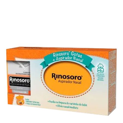 Kit-Rinosoro-Gotas-30ml---Aspirador-Nasal Kit-Rinosoro-Gotas-30ml---Aspirador-Nasal