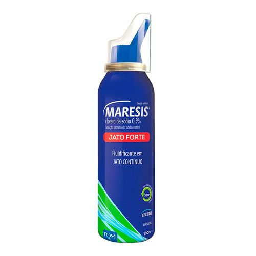 Maresis Jato Forte Spray Solução Nasal Farmoquímica 100ml Maresis Jato Forte Spray Solução Nasal Farmoquímica 100ml