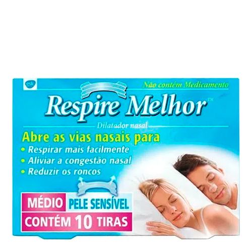 Respire Melhor Pele Sensível Glaxosmithkline 3 Unidades Respire Melhor Pele Sensível Glaxosmithkline 3 Unidades