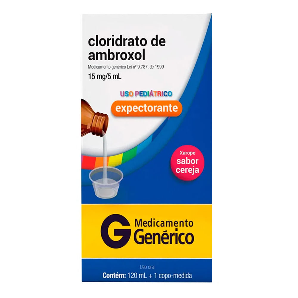 Cloridrato de Ambroxol 3mg/ml Teuto Genérico Xarope Infantil