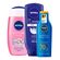935138185---Kit-Nivea-Sabonete-Liquido-Water-Lily-e-Oil-250ml---Hidratante-Para-Banho-Body-Milk-250ml---Protetor-Solar-Sun-Protect-e-Hidrata-FPS70-200ml