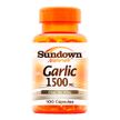 Óleo de Alho Sundown Naturals Garlic 1500mg 100 Cápsulas
