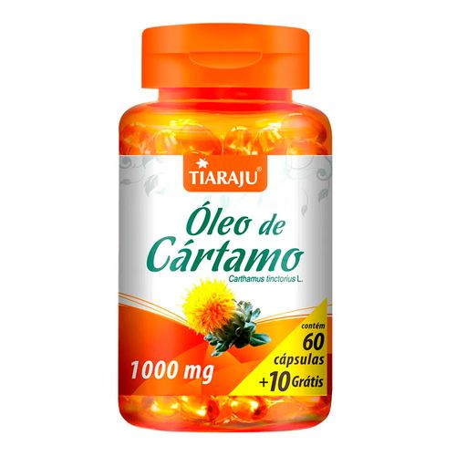 Óleo de Cártamo - Tiaraju - 60+10 Cápsulas de 1000mg Óleo de Cártamo - Tiaraju - 60+10 Cápsulas de 1000mg