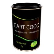 Óleo de Cártamo Cart Coco - Tiaraju - 60 Cápsulas de 1000mg