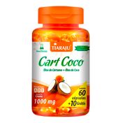 Óleo de Cártamo Cart Coco - Tiaraju - 60+10 Cápsulas de 1000mg