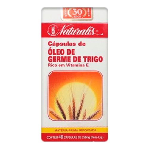 Óleo de Germe de Trigo Naturalis 40 Cápsulas Óleo de Germe de Trigo Naturalis 40 Cápsulas