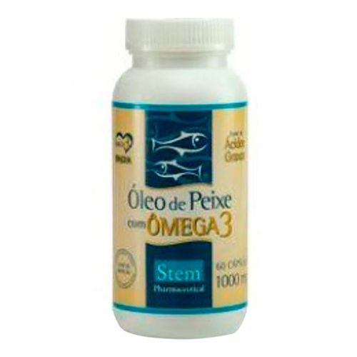 Óleo de Peixe Ômega-3 Stem 60 Cápsulas