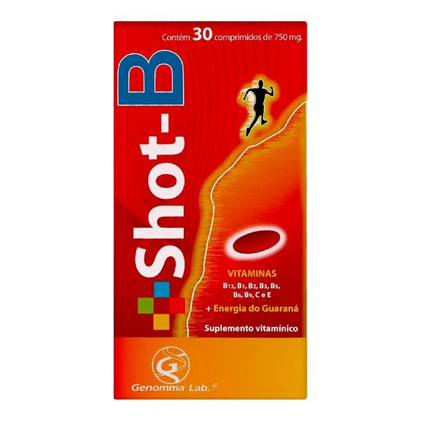 Polivitamínico Shot B 30 Comprimidos
