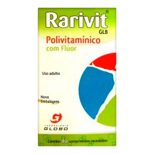 Rarivit Fluor Globo 40 Comprimidos
