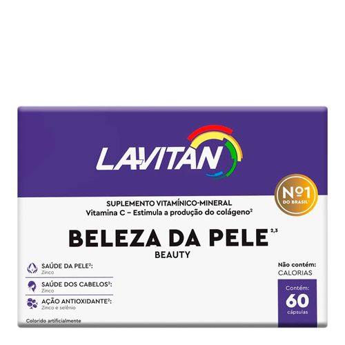 Rejuvenescedor Lavitan Mais Beauty 60 Cápsulas Rejuvenescedor Lavitan Mais Beauty 60 Cápsulas