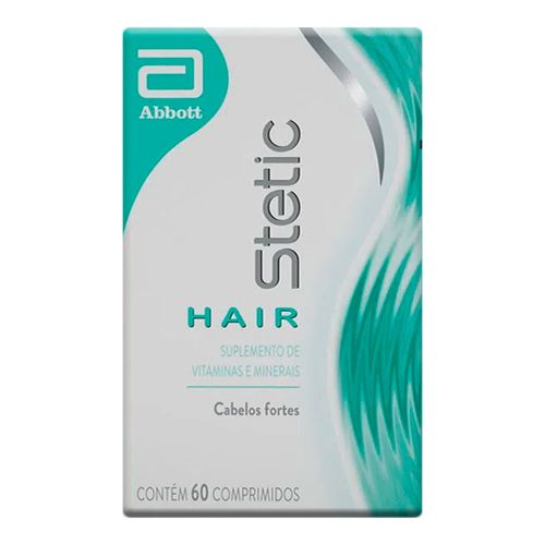 Stetic Hair Suplemento Vitamínico Abbott 60 Comprimidos Stetic Hair Suplemento Vitamínico Abbott 60 Comprimidos