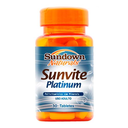Sunvite Platinum Sundown Naturals 30 Coprimidos Sunvite Platinum Sundown Naturals 30 Coprimidos