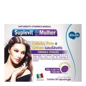 Suplemento Vitamínico Suplevit Mulher Ems 30 Comprimidos