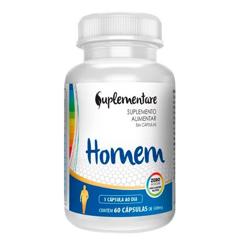 Suplemento Alimentar Suplementare Homem 60 Cápsulas Suplemento Alimentar Suplementare Homem 60 Cápsulas