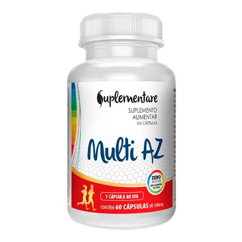 Suplemento Alimentar Suplementare Multi AZ 60 Cápsulas