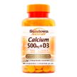 Suplemento Mineral Sundown Naturals Calcium 500mg + D3 120 Comprimidos