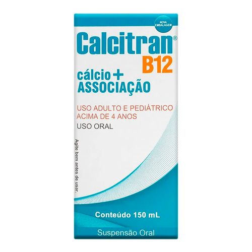 Suplemento Vitamínico Calcitran B12 150ml Suplemento Vitamínico Calcitran B12 150ml