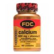Suplemento Vitamínico Calcium 600mg W/D FDC 60 Tabletes