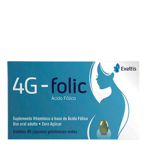 Ácido Fólico 4G-Folic Exeltis 60 Cápsulas Ácido Fólico 4G-Folic Exeltis 60 Cápsulas