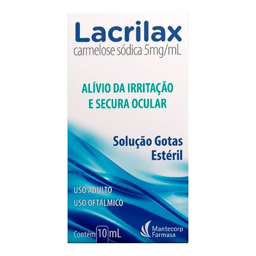 Colírio Lacrilax 10ml Colírio Lacrilax 10ml