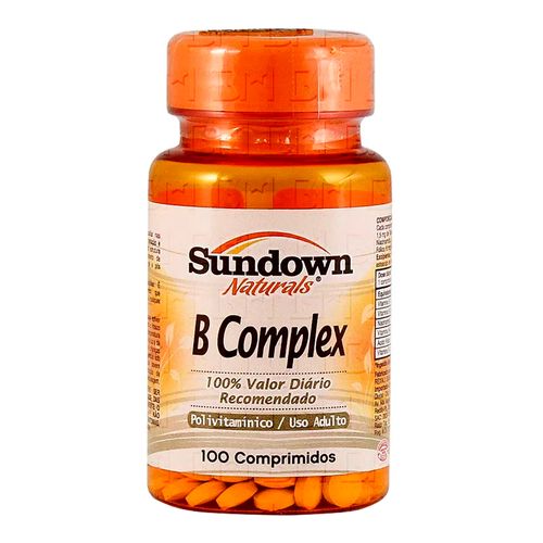 Complexo B 100 comprimidos - Sundown Complexo B 100 comprimidos - Sundown