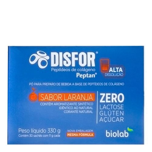 Disfor Sabor Laranja Biolab 30 Sachês Disfor Sabor Laranja Biolab 30 Sachês