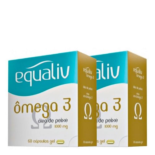 Equaliv Ômega 3 60 Cápsulas 2 Unidades Equaliv Ômega 3 60 Cápsulas 2 Unidades