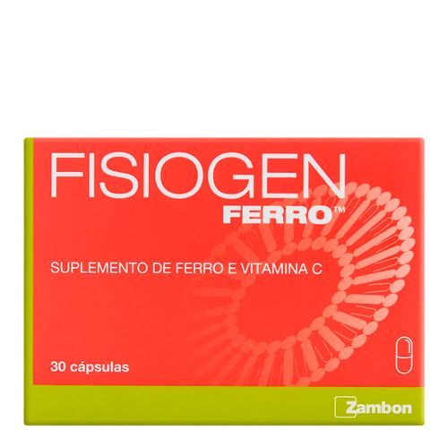 Fisiogen Ferro 14mg Zambon 30 Cápsulas Fisiogen Ferro 14mg Zambon 30 Cápsulas