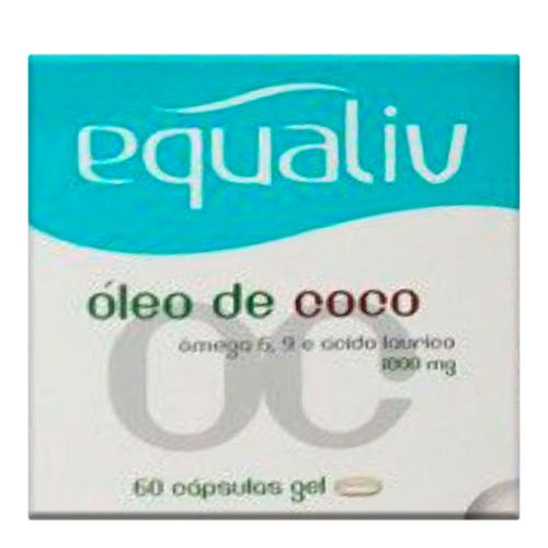 Equaliv Óleo de Côco 60 Cápsulas Equaliv Óleo de Côco 60 Cápsulas