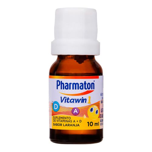 Suplemento Vitamínico Pharmaton Vitawin 1 Laranja 10ml Suplemento Vitamínico Pharmaton Vitawin 1 Laranja 10ml