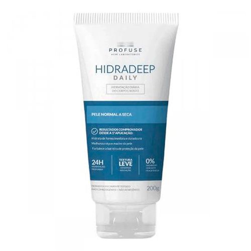 Creme-Hidratante-Corpo-e-Rosto-Profuse-Hidradeep-Daily-200g Creme-Hidratante-Corpo-e-Rosto-Profuse-Hidradeep-Daily-200g