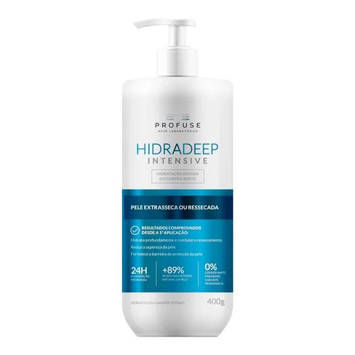 Creme Hidratahidratante Corporal Profuse Hidradeep Intensive Pele Extrasseca Ou Ressecada 400Gnte Corpo E Rosto Profuse Hidradeep Intensive 400G