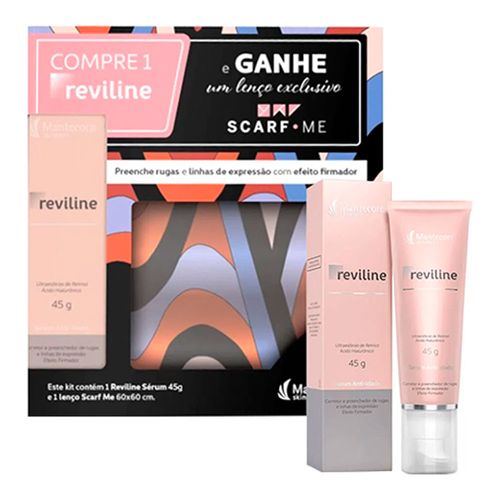 Kit-Serum-Anti-Idade-Facial-Reviline-45g---Lenco-Scarf-Me Kit-Serum-Anti-Idade-Facial-Reviline-45g---Lenco-Scarf-Me