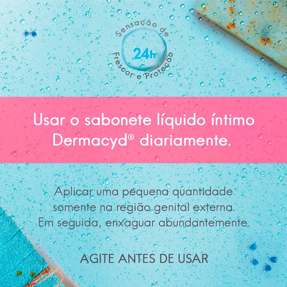 Sabonete Líquido Íntimo Dermacyd Femina Floral 400ml - Drogarias