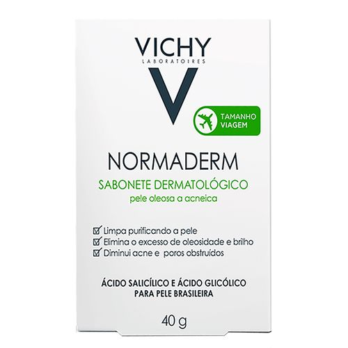 Sabonete em Barra Vichy Normaderm 40g Sabonete em Barra Vichy Normaderm 40g