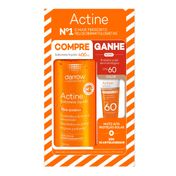 Kit Actine Sabonete Líquido Anti Acne 400ml + Protetor Solar Sunsafe Color FPS 60 50ml