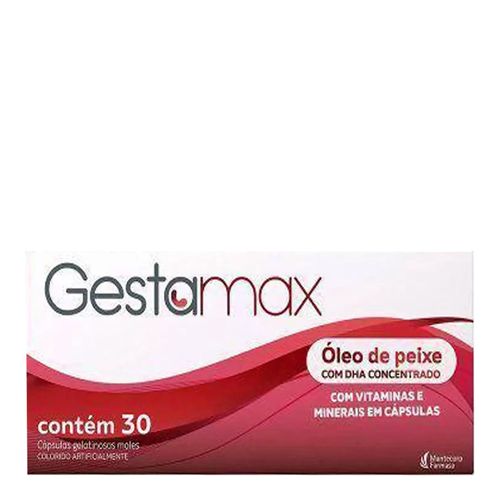 Suplemento Vitamínico Gestamax 30 Cápsulas Suplemento Vitamínico Gestamax 30 Cápsulas