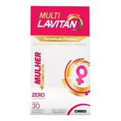 Suplemento Vitamínico Lavitan Multi Mulher 30 Comprimidos