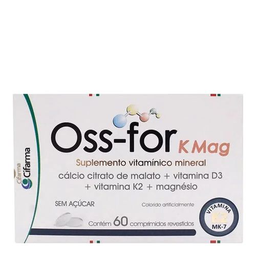 Suplemento Vitamínico Oss For K Mag Cifarma 60 Comprimidos