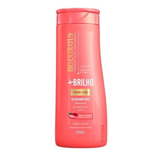 Shampoo Bio Extratus mais Brilho Cacau Ruby 250ml Shampoo Bio Extratus mais Brilho Cacau Ruby 250ml