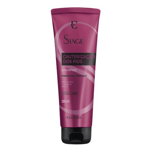 Shampoo Siáge Eudora Cauterização dos Fios 250ml Shampoo Siáge Eudora Cauterização dos Fios 250ml