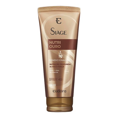 Condicionador Siáge Eudora Nutri Ouro 200ml Condicionador Siáge Eudora Nutri Ouro 200ml